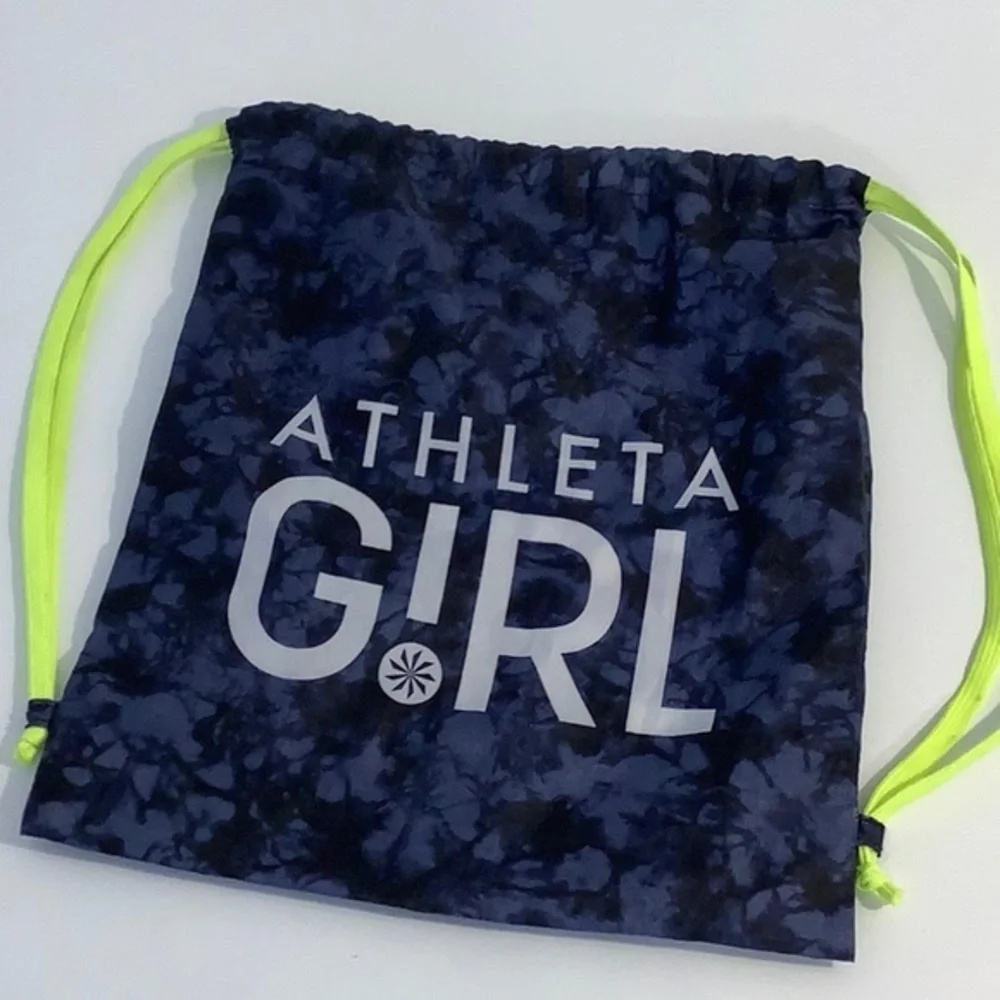 Athlete tie dye backpack drawstring Size 15 X 13.5